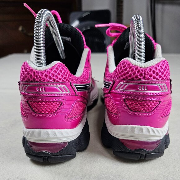 ASICS Gel Nimbus 14 Pink/Black Running Shoes Size 6 - Picture 4 of 6